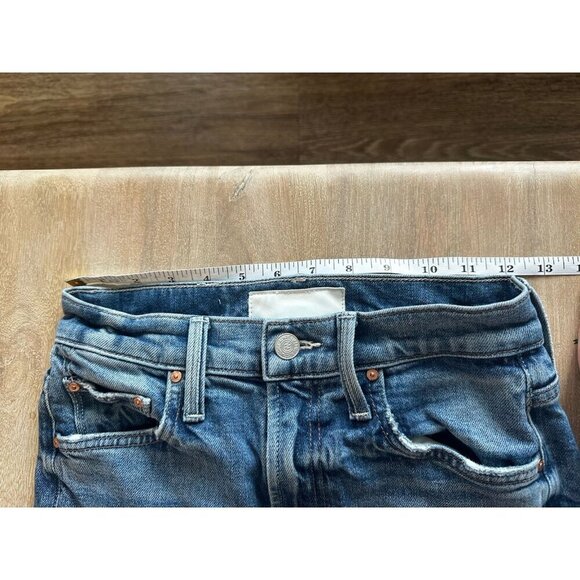 MOTHER Superior High Waisted Rider Ankle in Far Beyond the Sky Size 24 - Picture 8 of 11